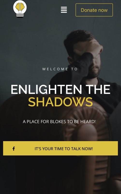 Enlighten The Shadows Mens Mental Health